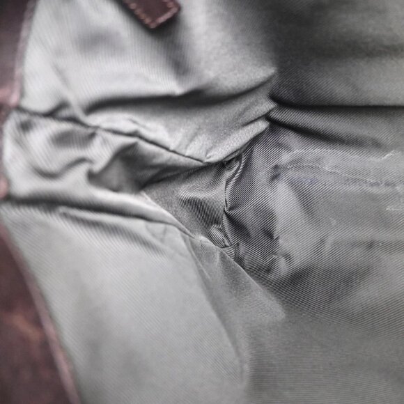 GUCCI GG Pattern Shoulder Bag GG Supreme Leather Brown SHW 04KB623 - Picture 10 of 16